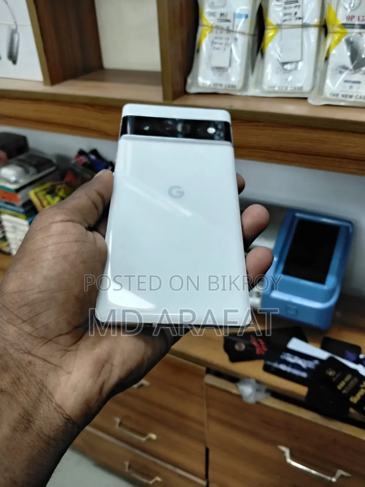 গুগল পিক্সেল ৬ প্রো ১২৮ জিবি হোয়াইট