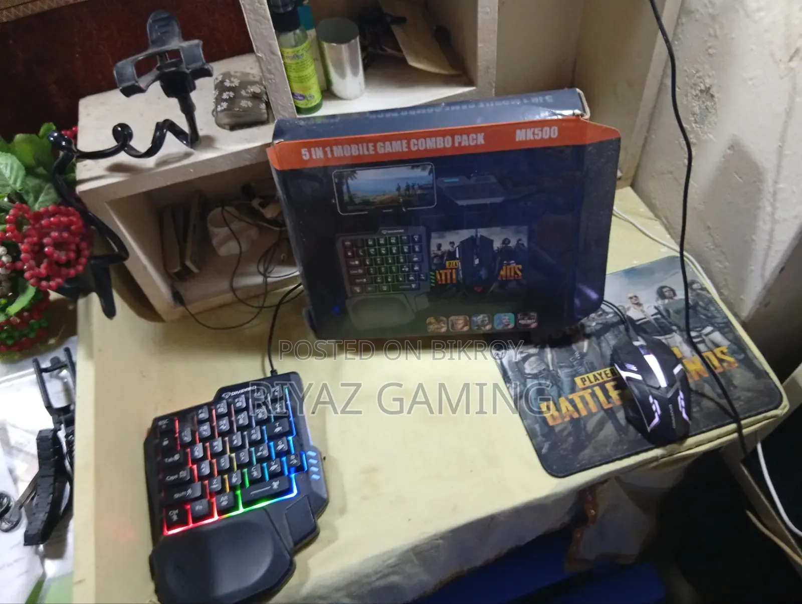 Mouse and keyboard are in perfect condition, inbox me to purchase