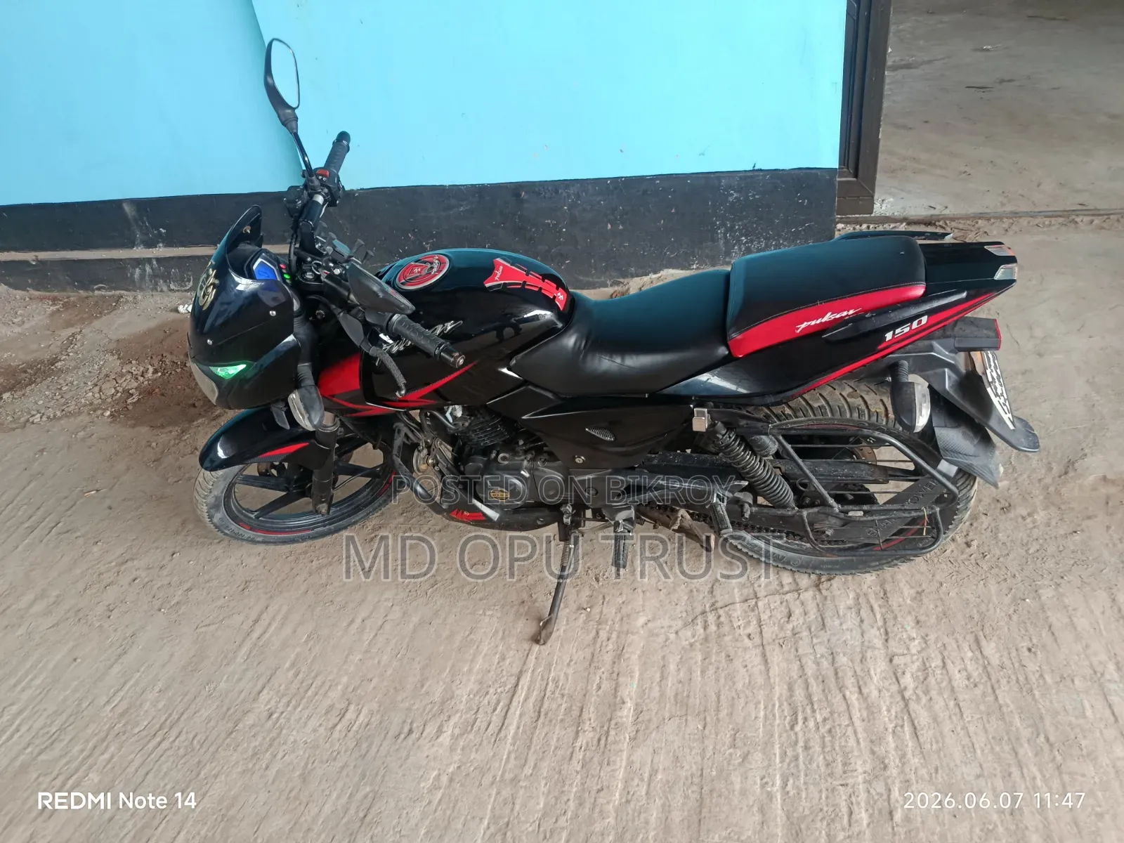 Bajaj Pulsar 150 2018 Black