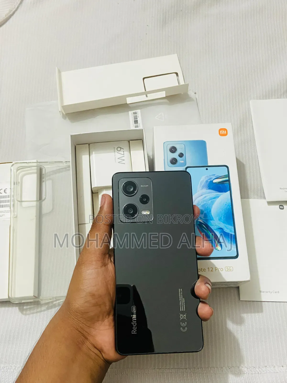 Xiaomi Redmi Note 12 Pro 5G 256 GB Black