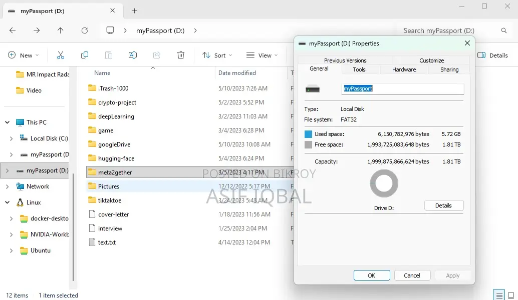 2 Tb Portable Hard Disk