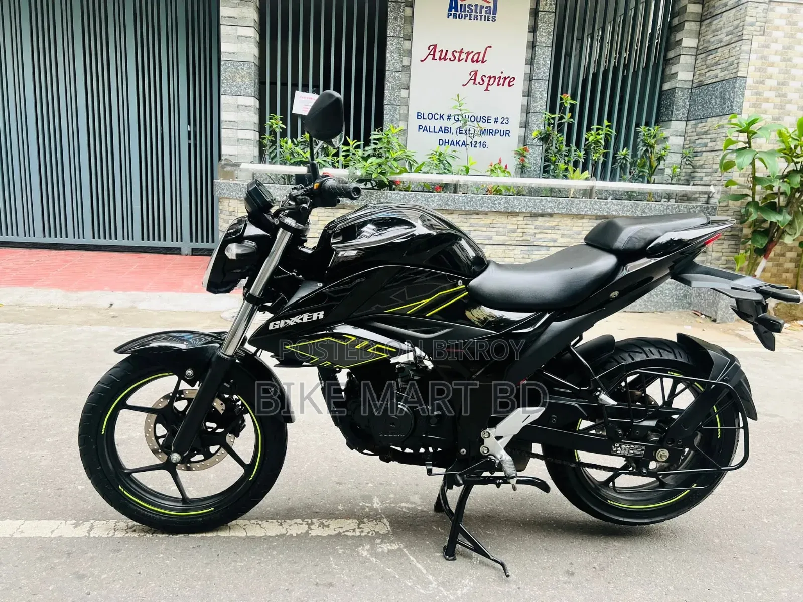 Suzuki Gixxer Fi ABS 2024 Black
