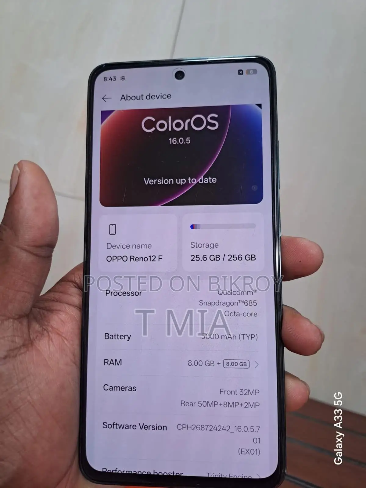 Oppo Reno 256 GB Green