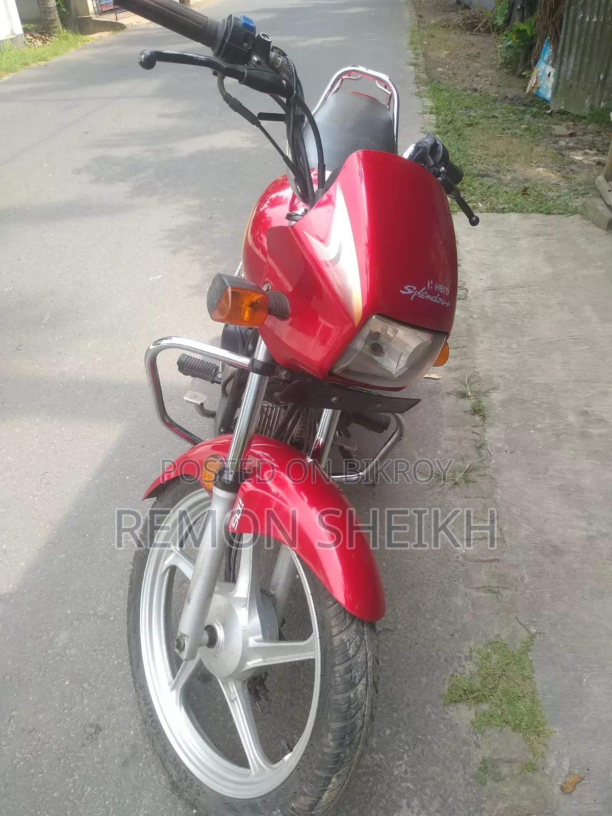 Hero Splendor Plus 2022 Red