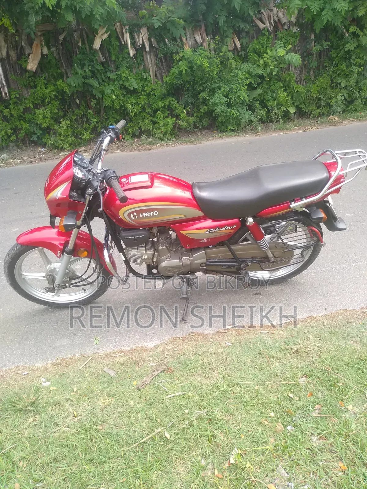 Hero Splendor Plus 2022 Red