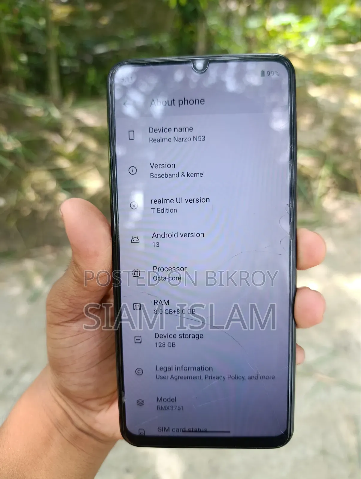 Realme Narzo N53 128 GB Black