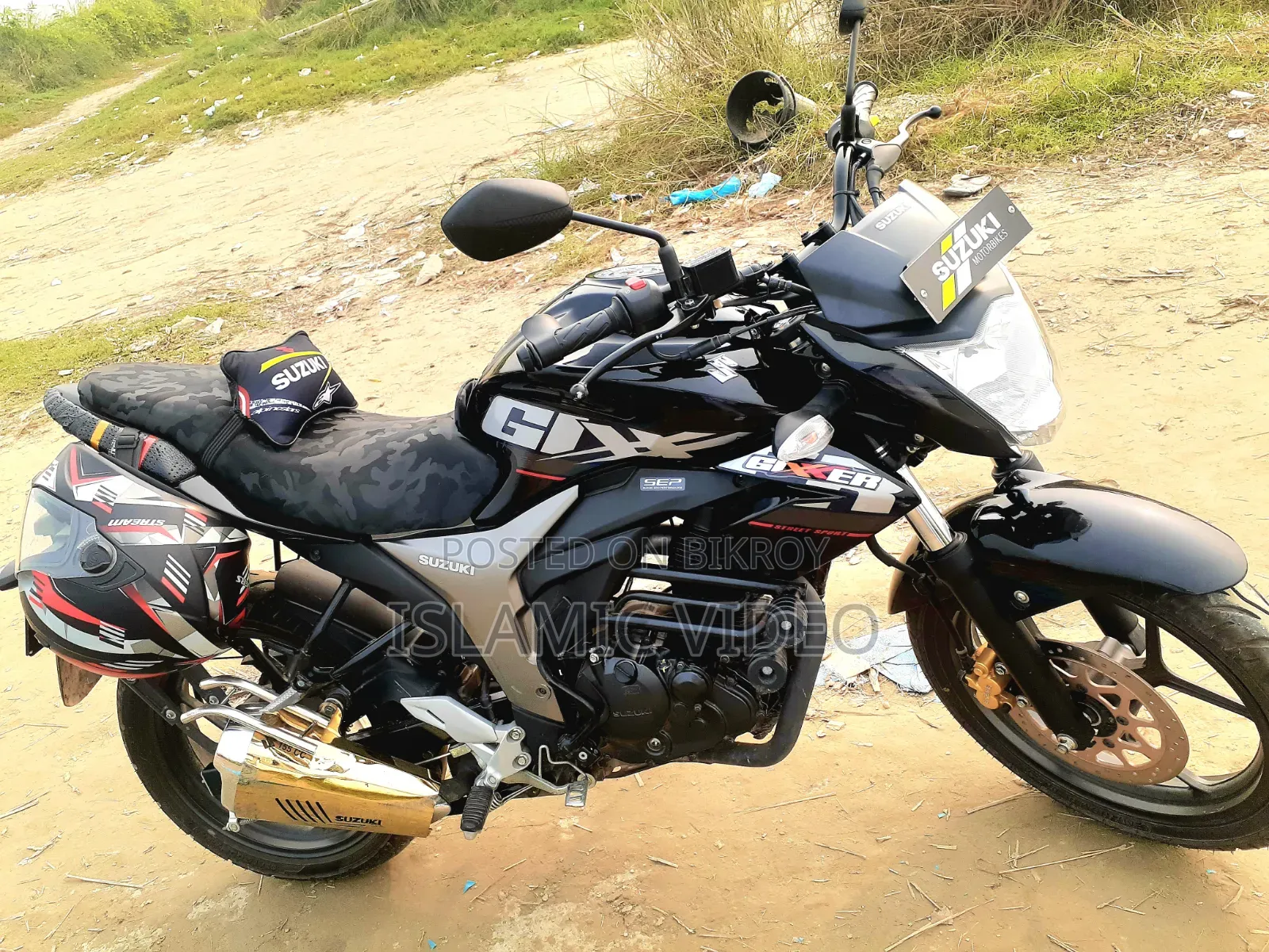 Suzuki Gixxer Monotone 2023 Black
