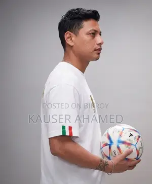 Premium Iran Jersey Drop Shoulder White Color