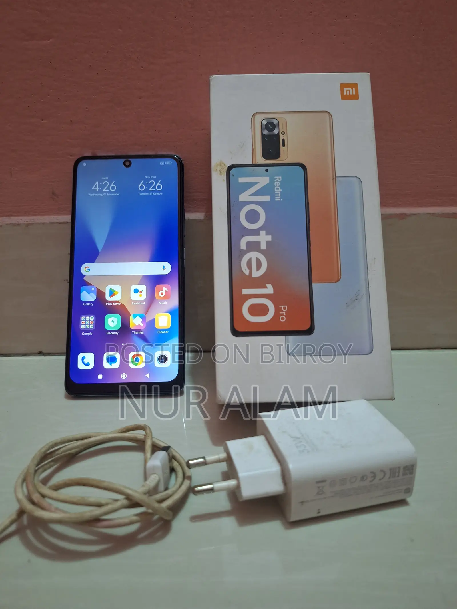 Xiaomi Redmi Note 10 Pro 128 GB Gray