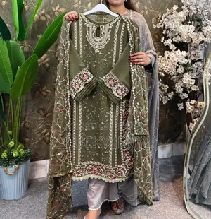 Pakistani Chiffon Dress