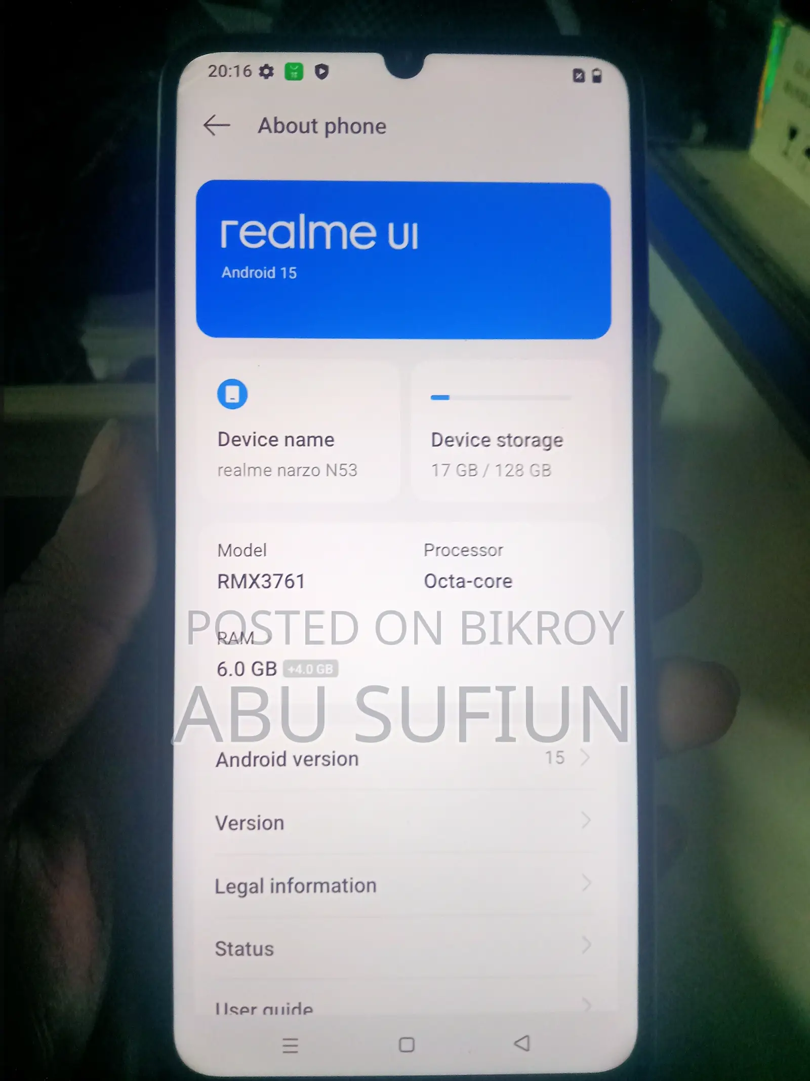 Realme 5 128 GB Gold