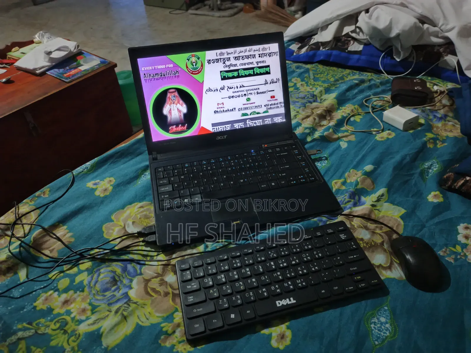 Laptop Acer Aspire 3 4GB Intel Core i3 HDD+SSD 128GB