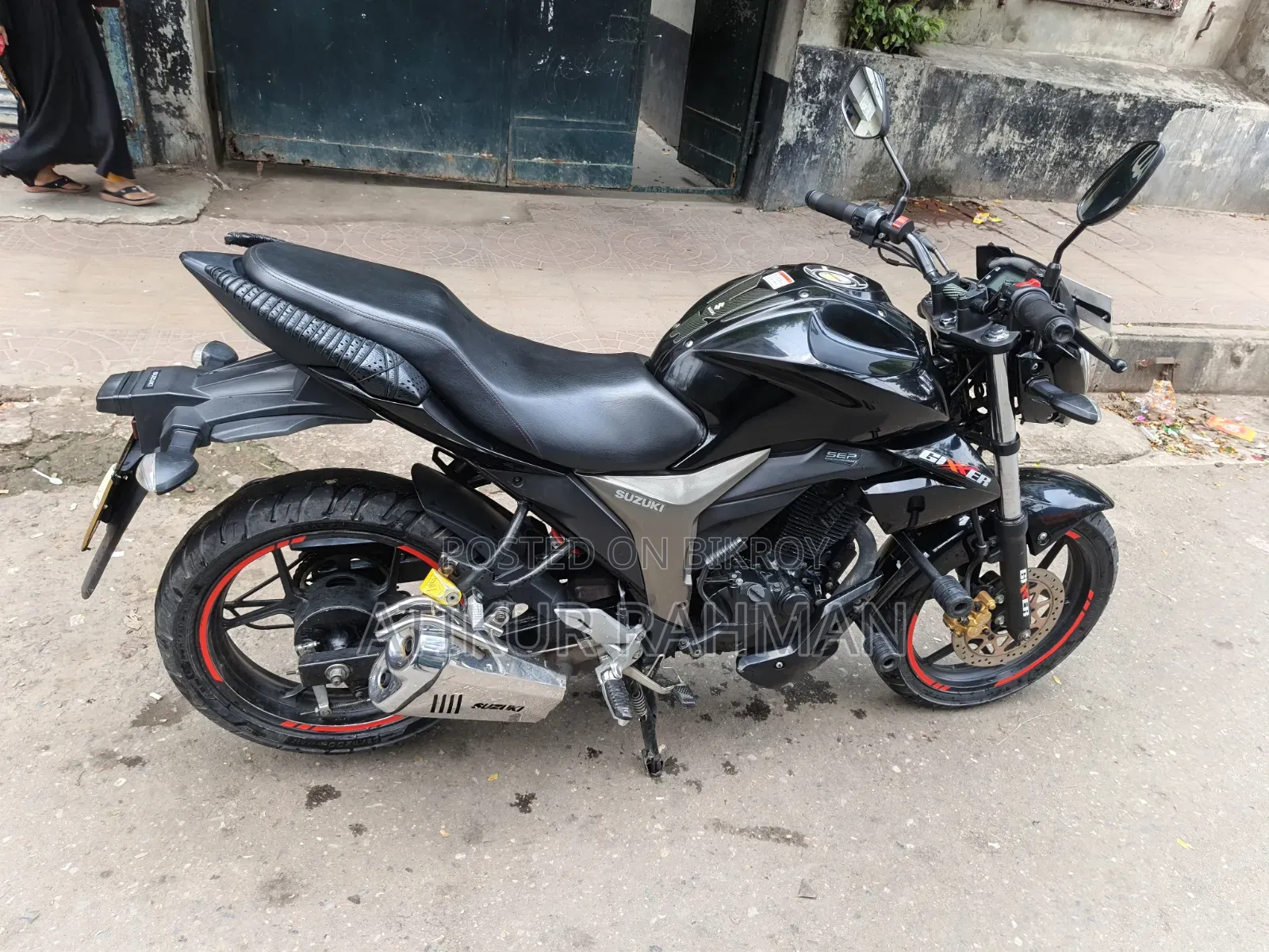 Suzuki Gixxer Monotone 2022 Black