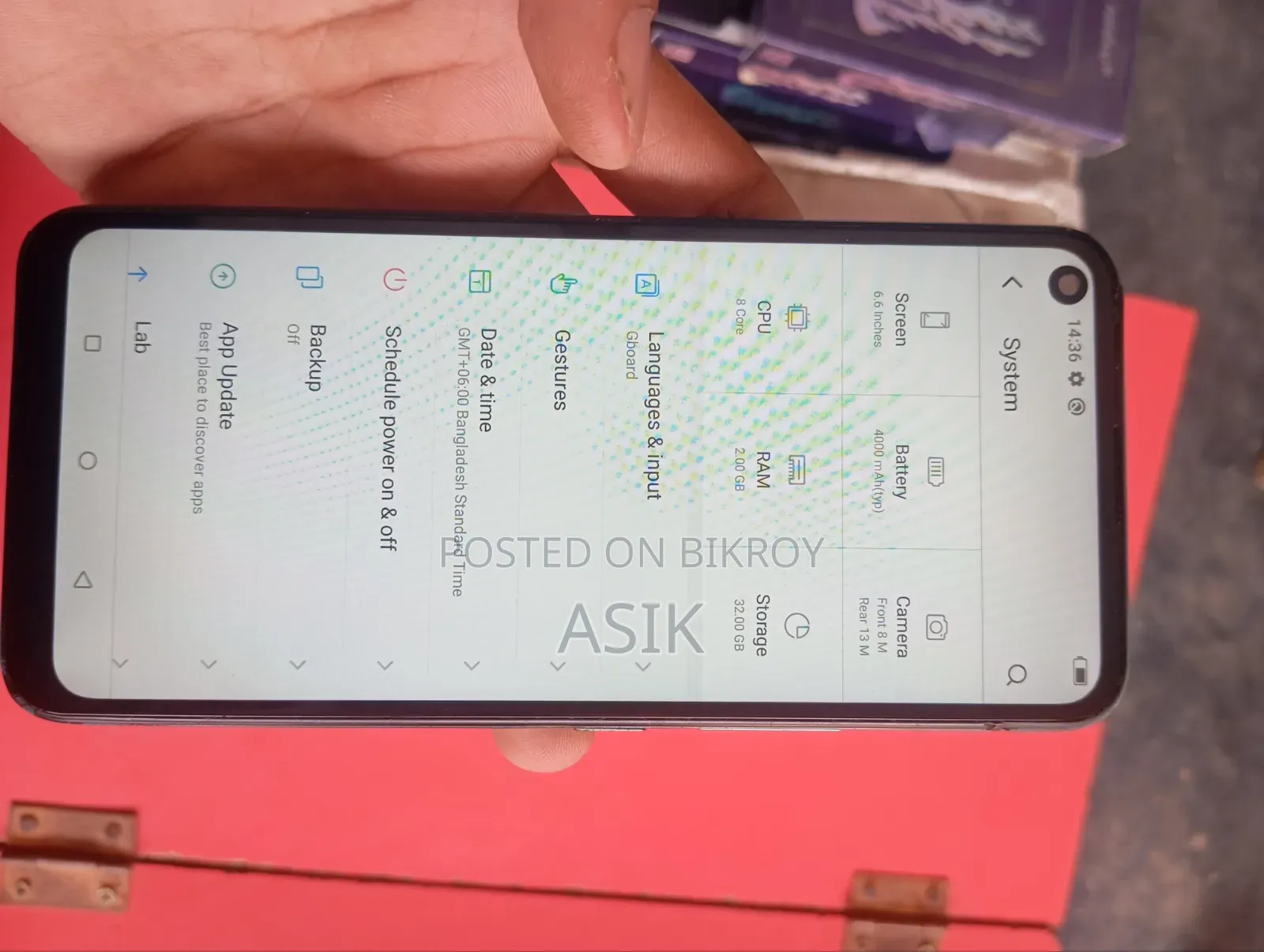 Itel Vision 2 32 GB Gray