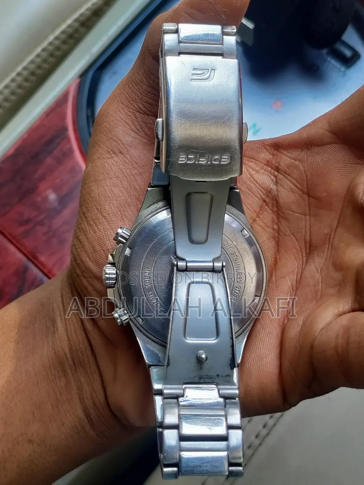 Casio Edifice 43mm Men's Watch Ef-546d-1a1vef Chronograph. All Okay