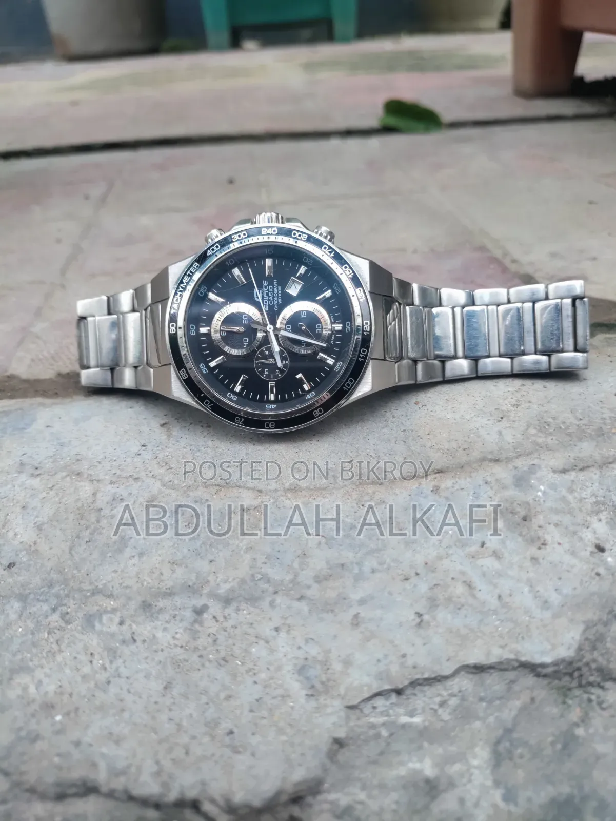 Casio Edifice 43mm Men's Watch Ef-546d-1a1vef Chronograph. All Okay