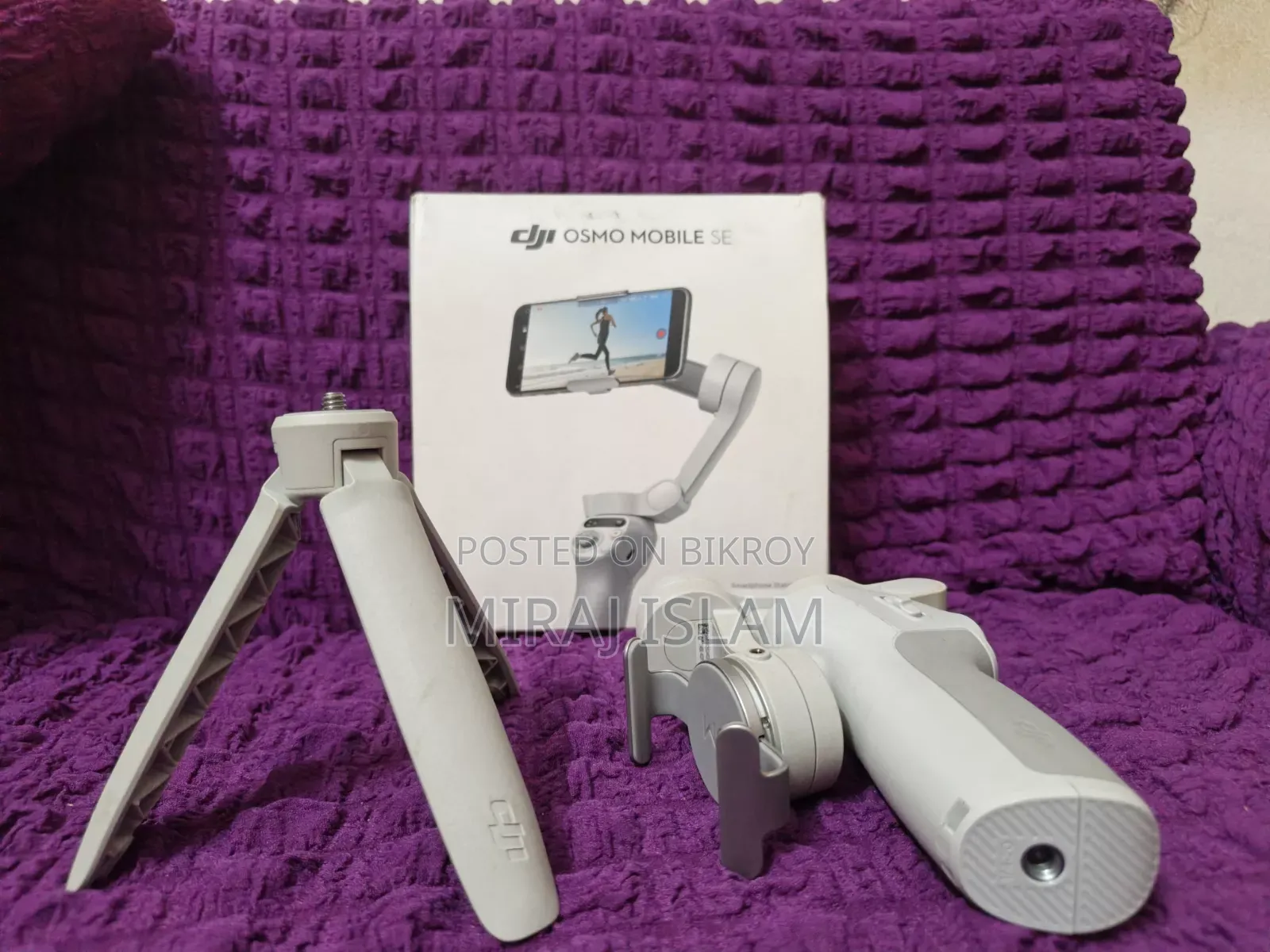 Dji Osmo Mobile Se 3-axis Smartphone Gimbal Stabilizer (Like New)