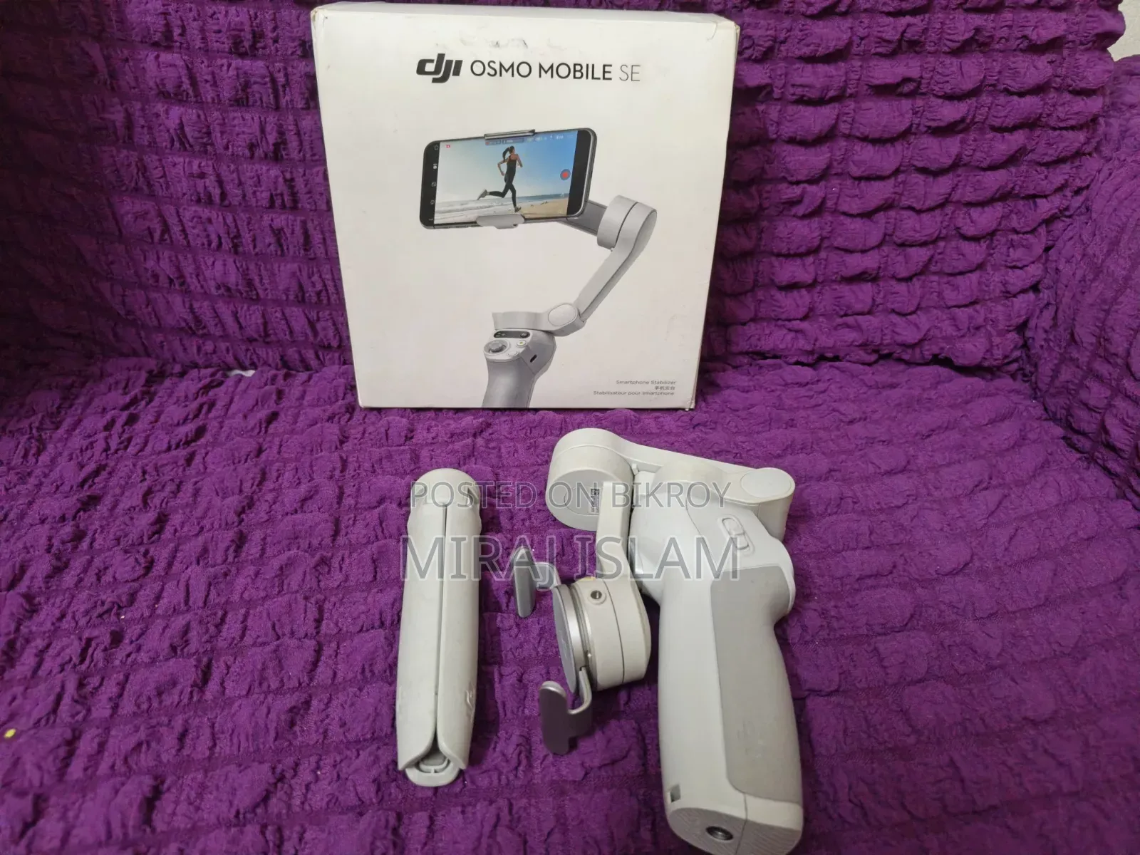 Dji Osmo Mobile Se 3-axis Smartphone Gimbal Stabilizer (Like New)