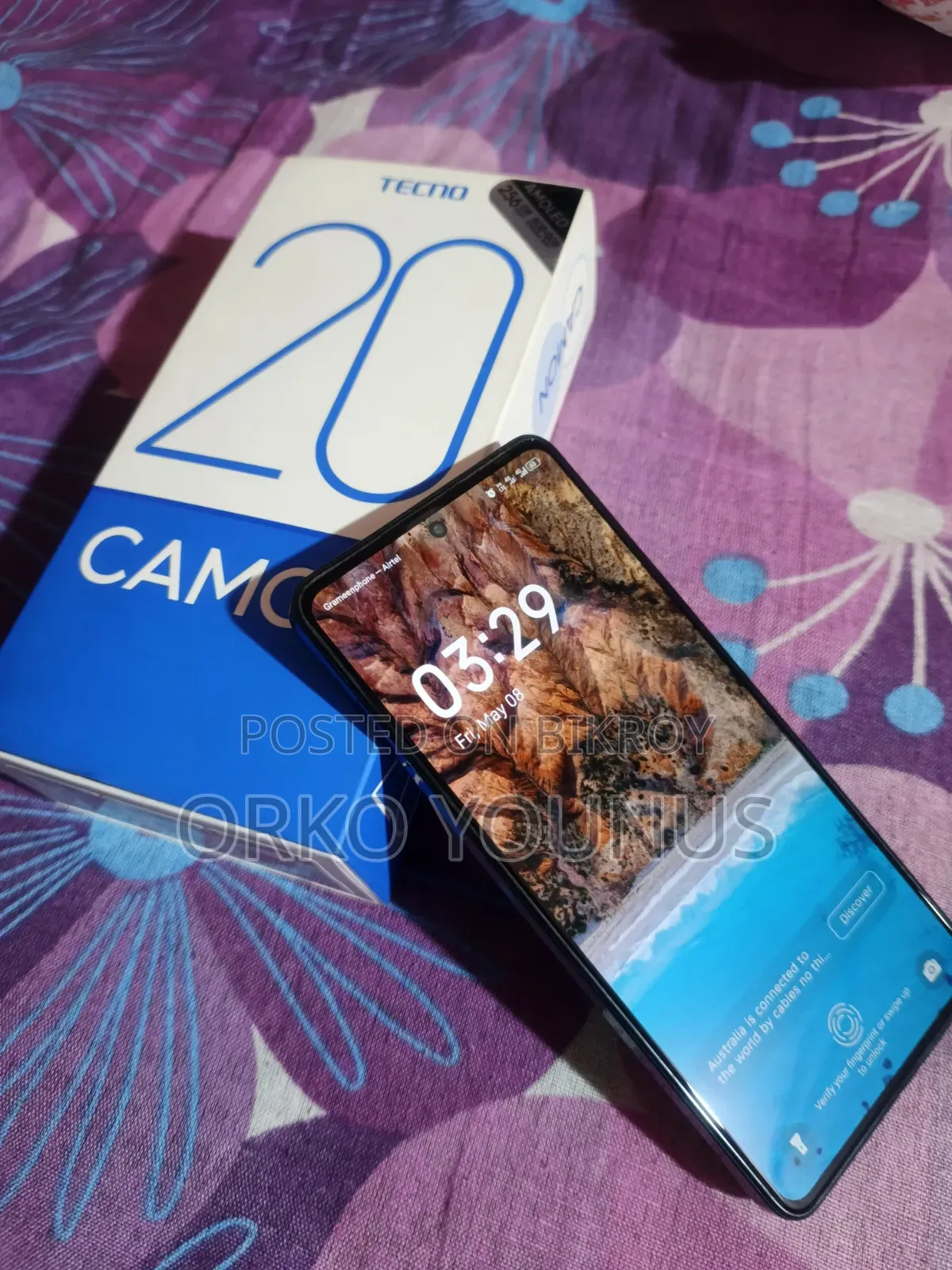 Tecno Camon 20 256 GB Black