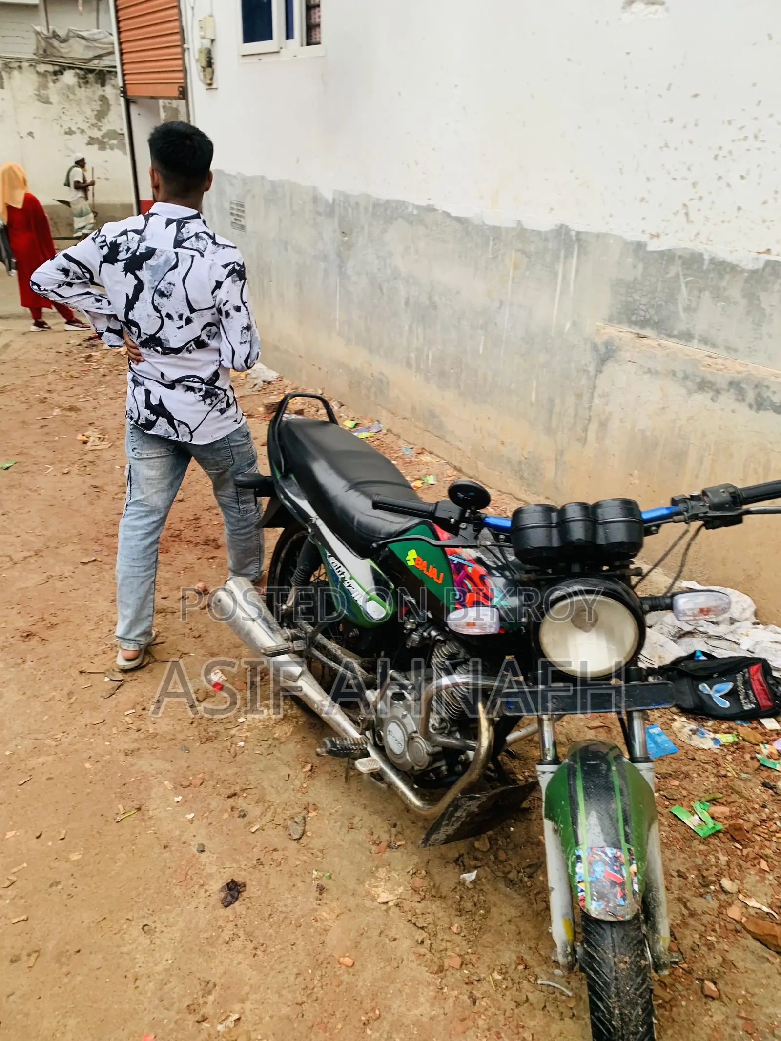 Bajaj motorbike