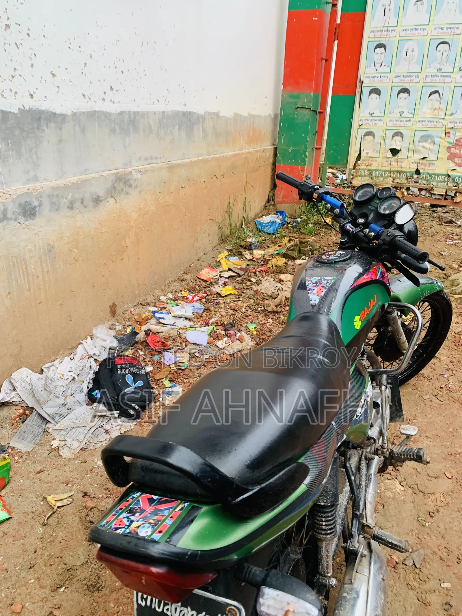 Bajaj motorbike