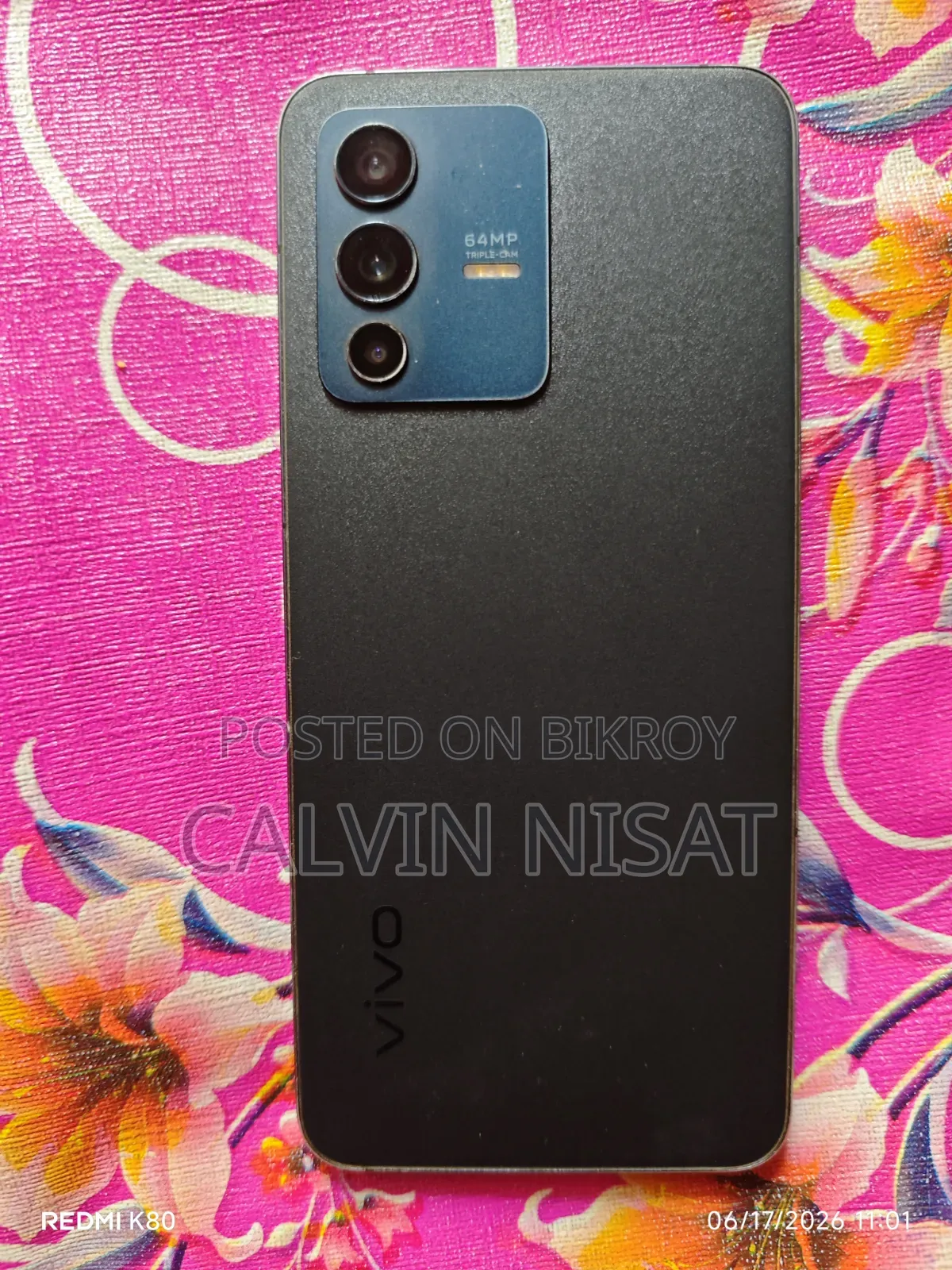 ভিভো ভি২৩ ৫জি ১২৮ জিবি নীল