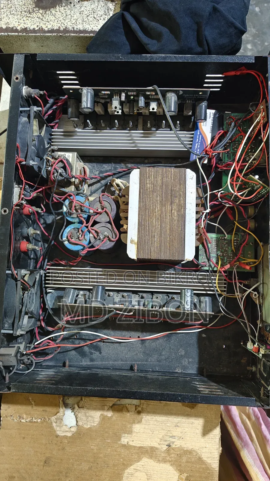 M Power 55, IC 2 Card 8+8=16 / 4 Inch Voice Speaker 2 Together