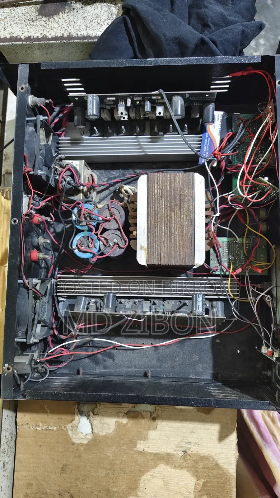 M Power 55, IC 2 Card 8+8=16 / 4 Inch Voice Speaker 2 Together