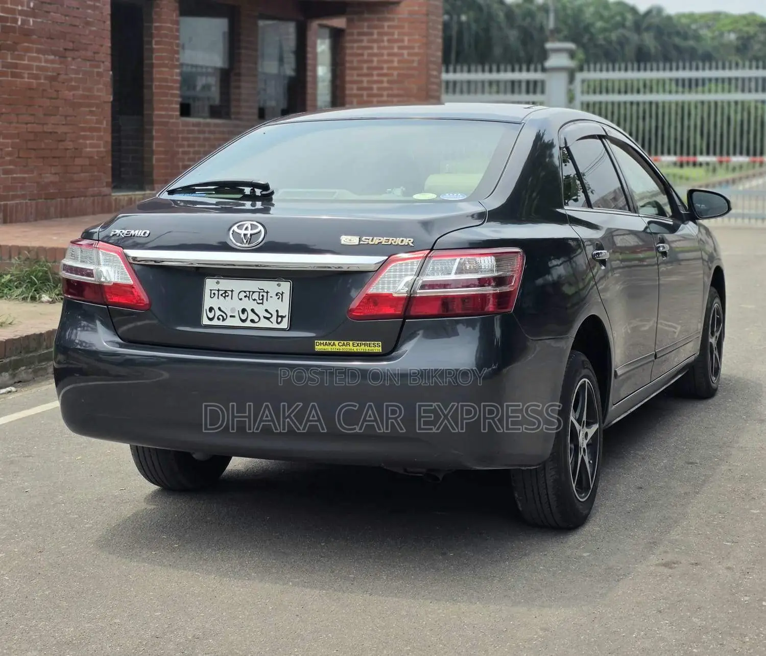 Toyota Premio 2014 Gray