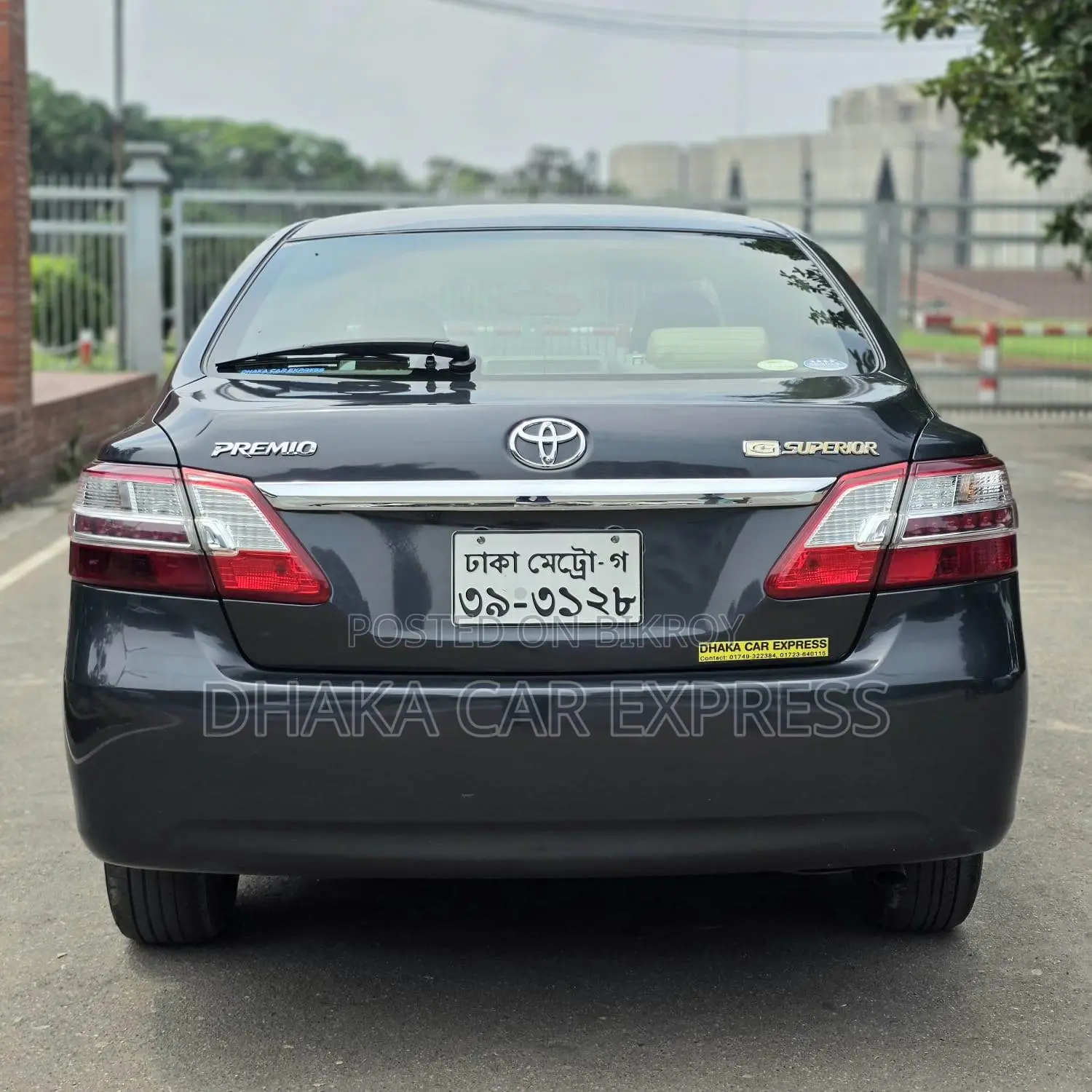 Toyota Premio 2014 Gray