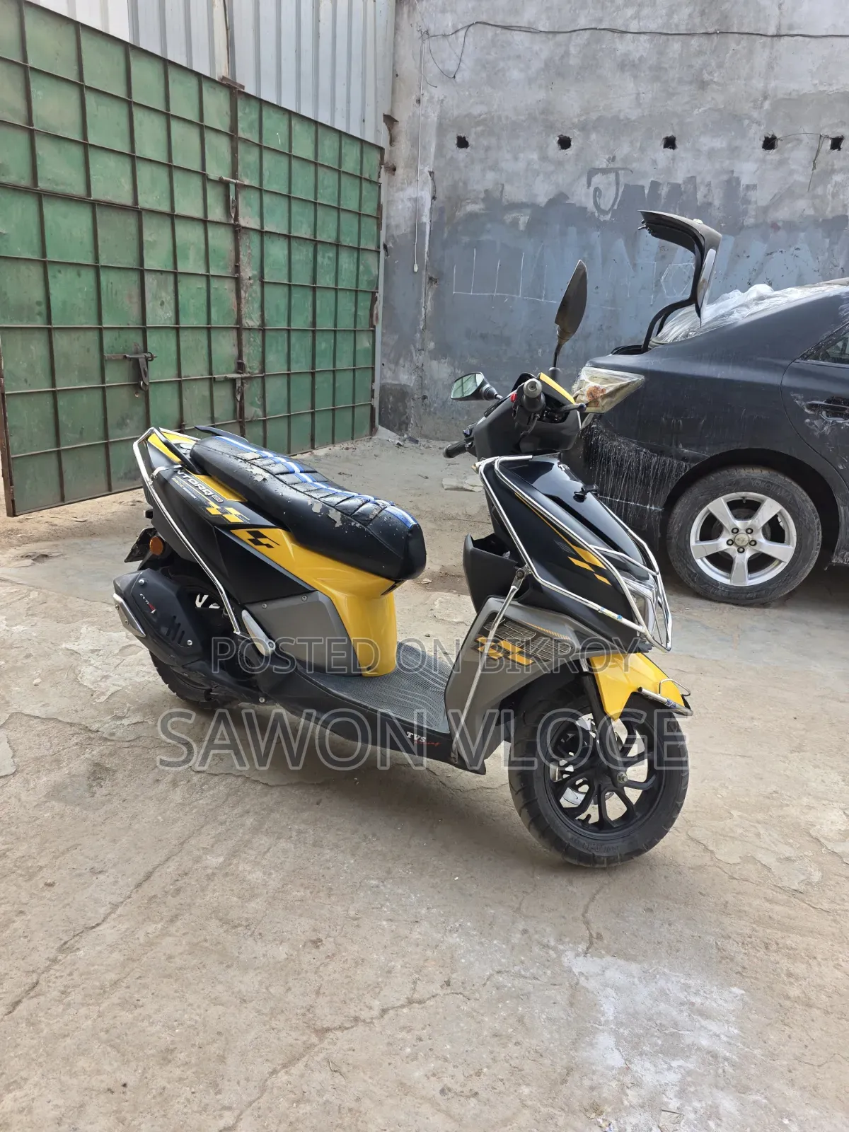 TVS Ntorq 125 2022 Yellow