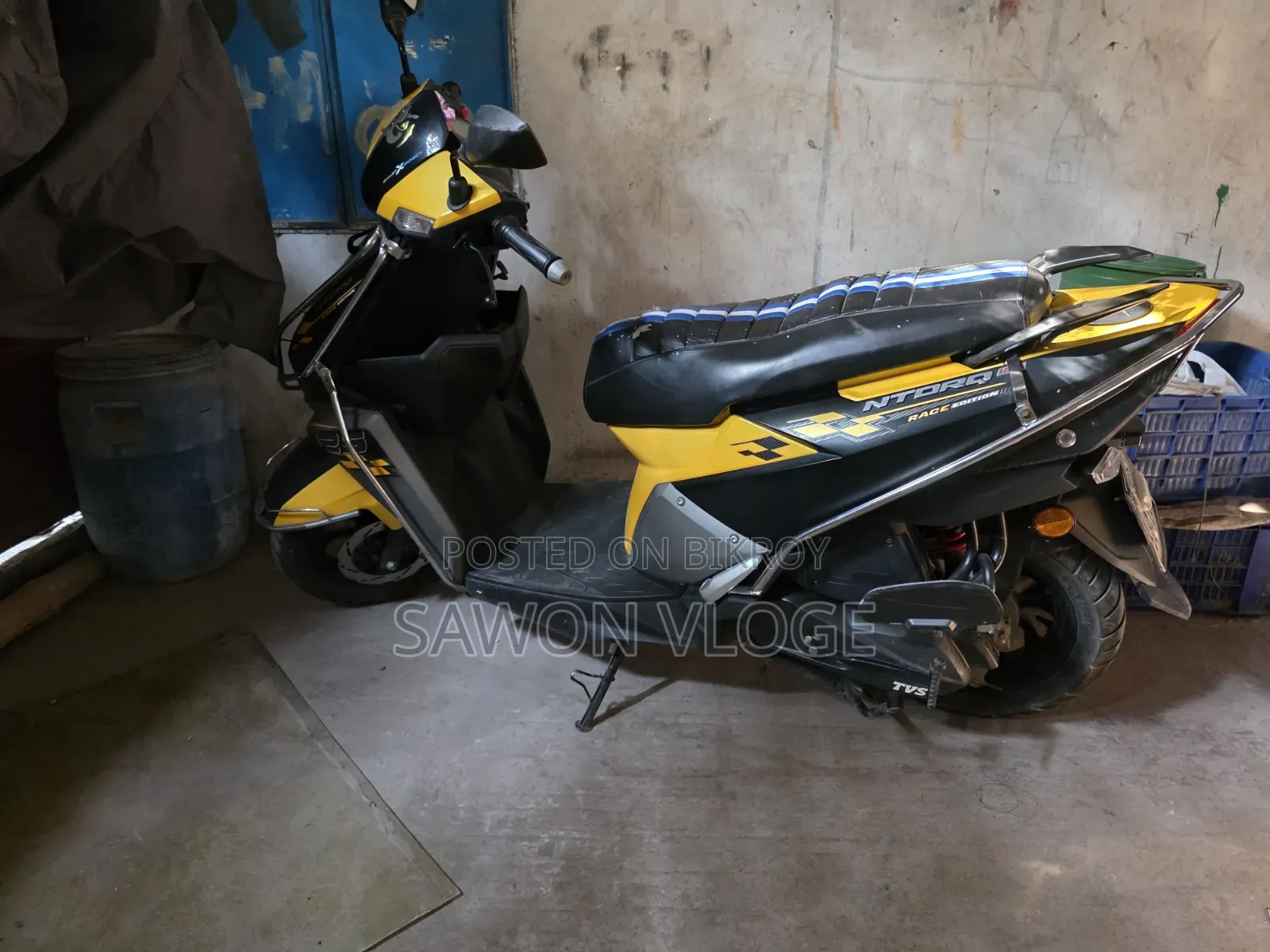 TVS Ntorq 125 2022 Yellow
