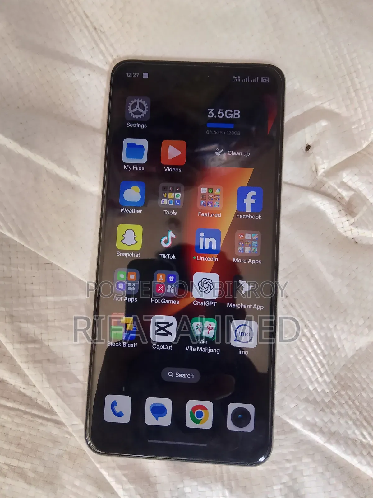 Realme C55 128 GB Rose Gold