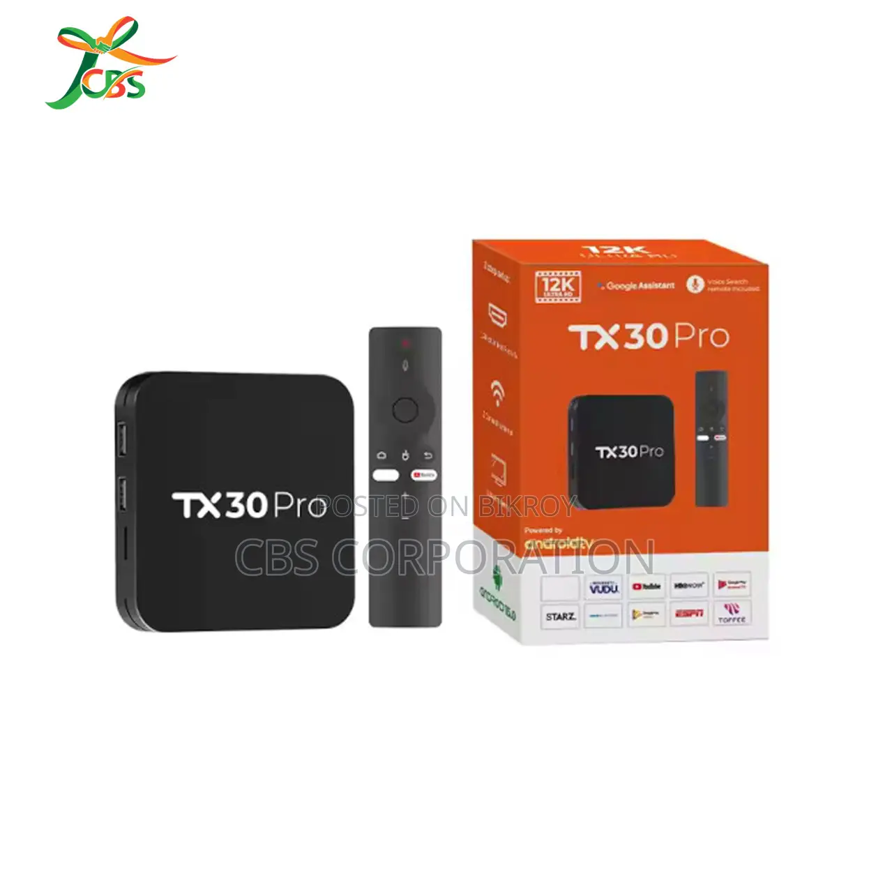 Tx30 Pro ১৬জিবি র‍্যাম/২৫৬জিবি রম ভয়েস রিমোট