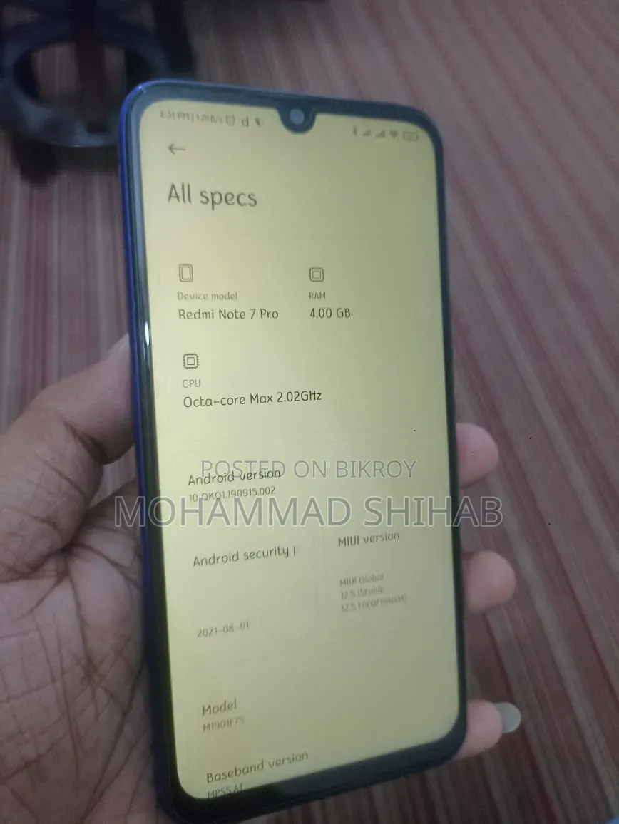 Xiaomi Redmi Note 7 Pro 64 GB Blue