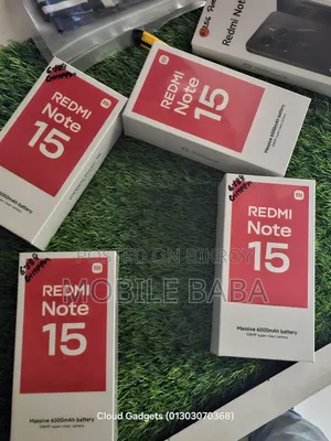 New Xiaomi Redmi Note 15 256 GB Black