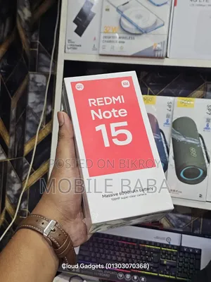 New Xiaomi Redmi Note 15 256 GB Black