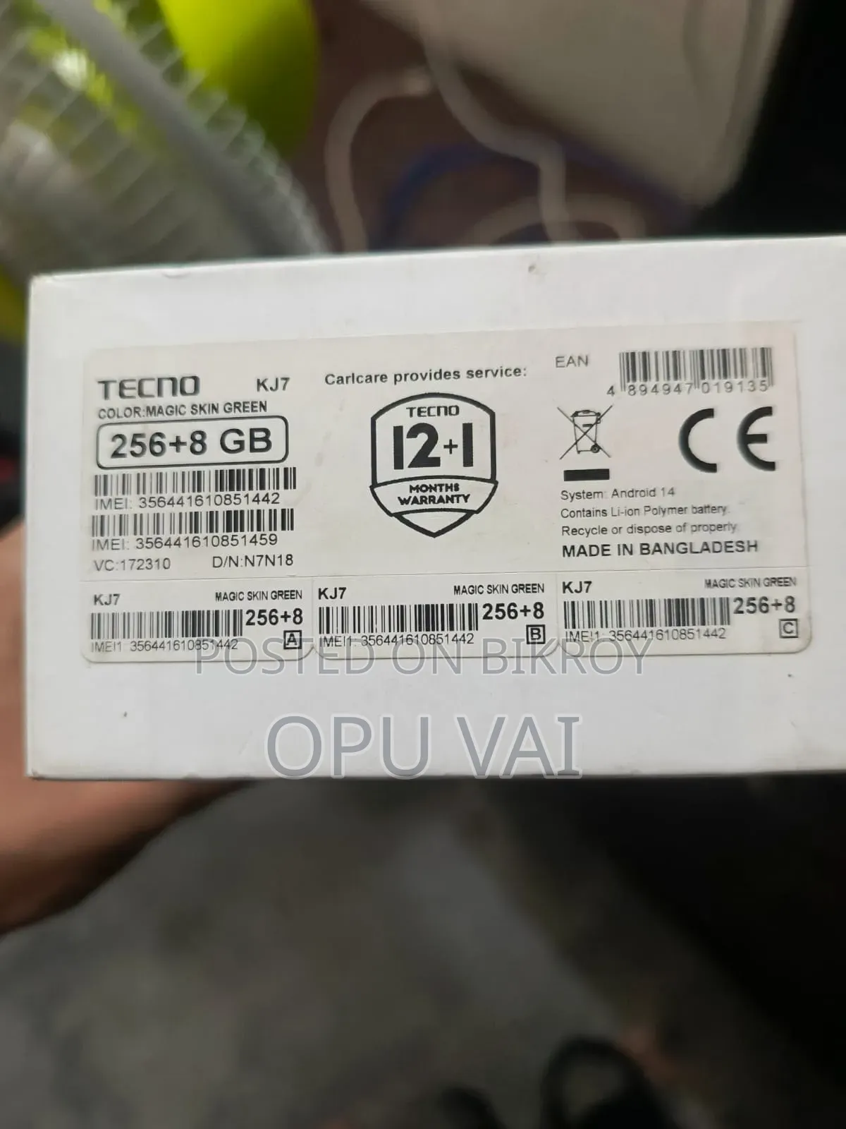 Tecno Spark 20 Pro Plus 256 GB White