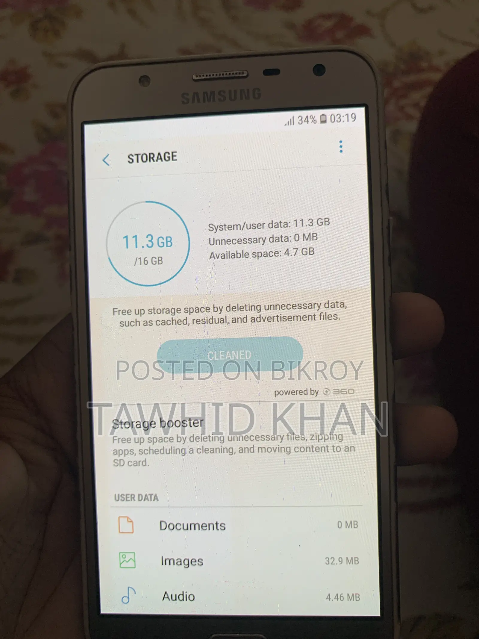 Samsung Galaxy J7 Nxt 16 GB Gold