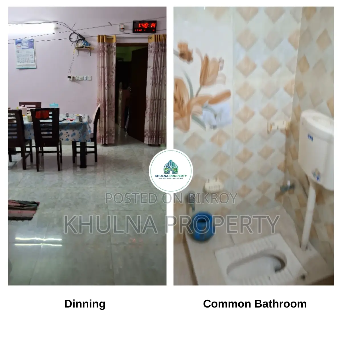 3-bedroom Apartment in Khulna Sadar for sale
