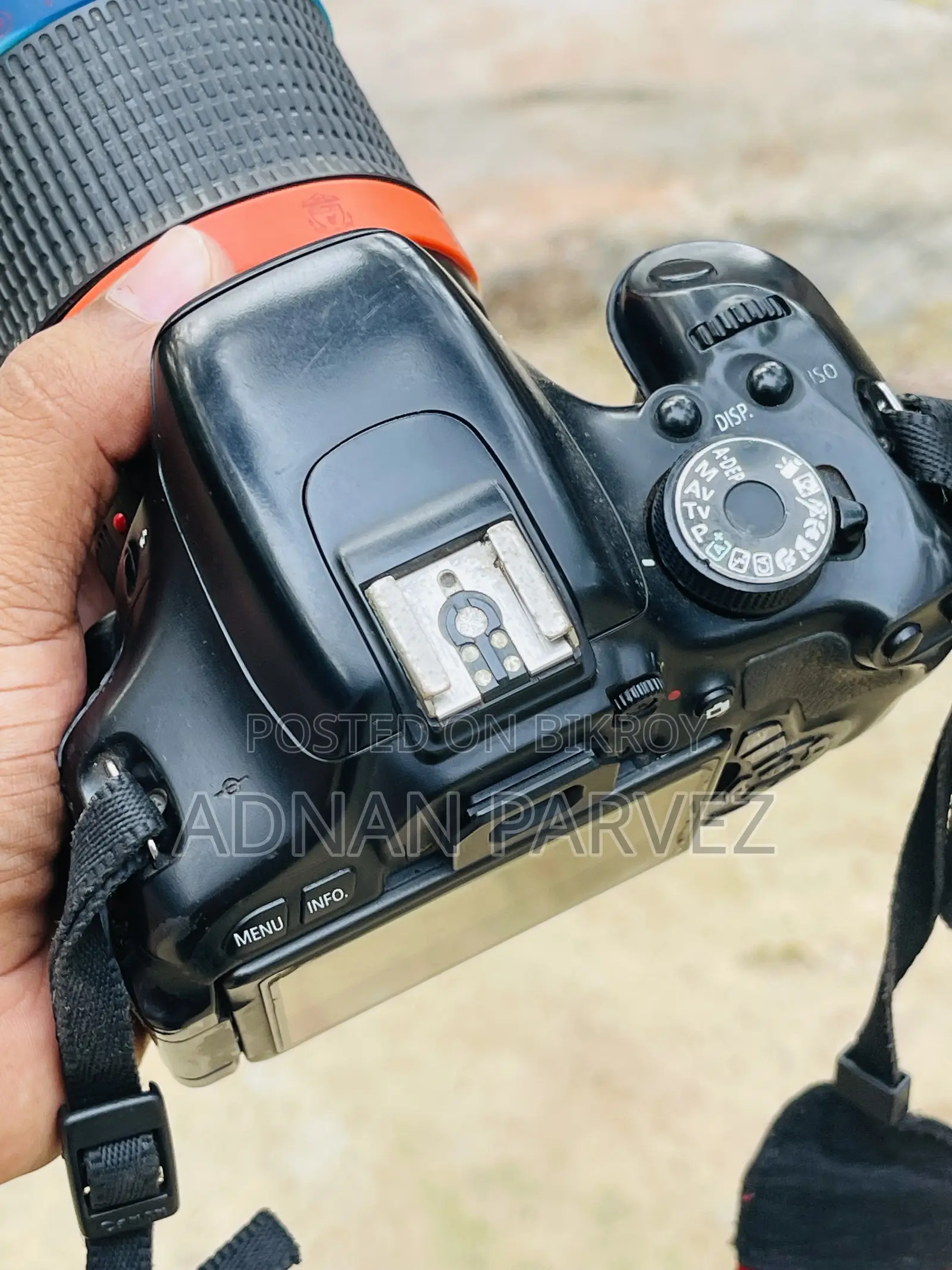 Canon 600d With Zoom Lens 75-300