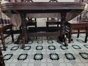 কাঁঠাল কাঠের ডাইনিং টেবিল
