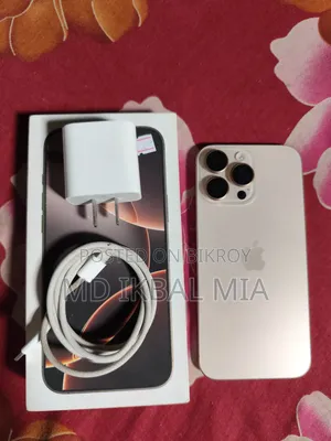 নতুন অ্যাপল আইফোন ১৬ প্রো ম্যাক্স ২৫৬ জিবি