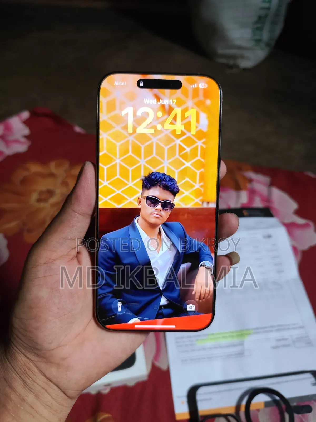 নতুন অ্যাপল আইফোন ১৬ প্রো ম্যাক্স ২৫৬ জিবি