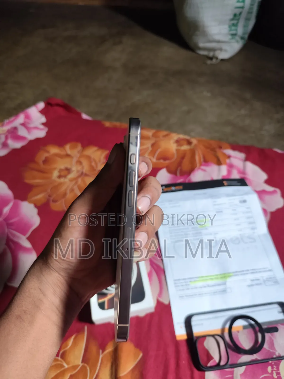 নতুন অ্যাপল আইফোন ১৬ প্রো ম্যাক্স ২৫৬ জিবি