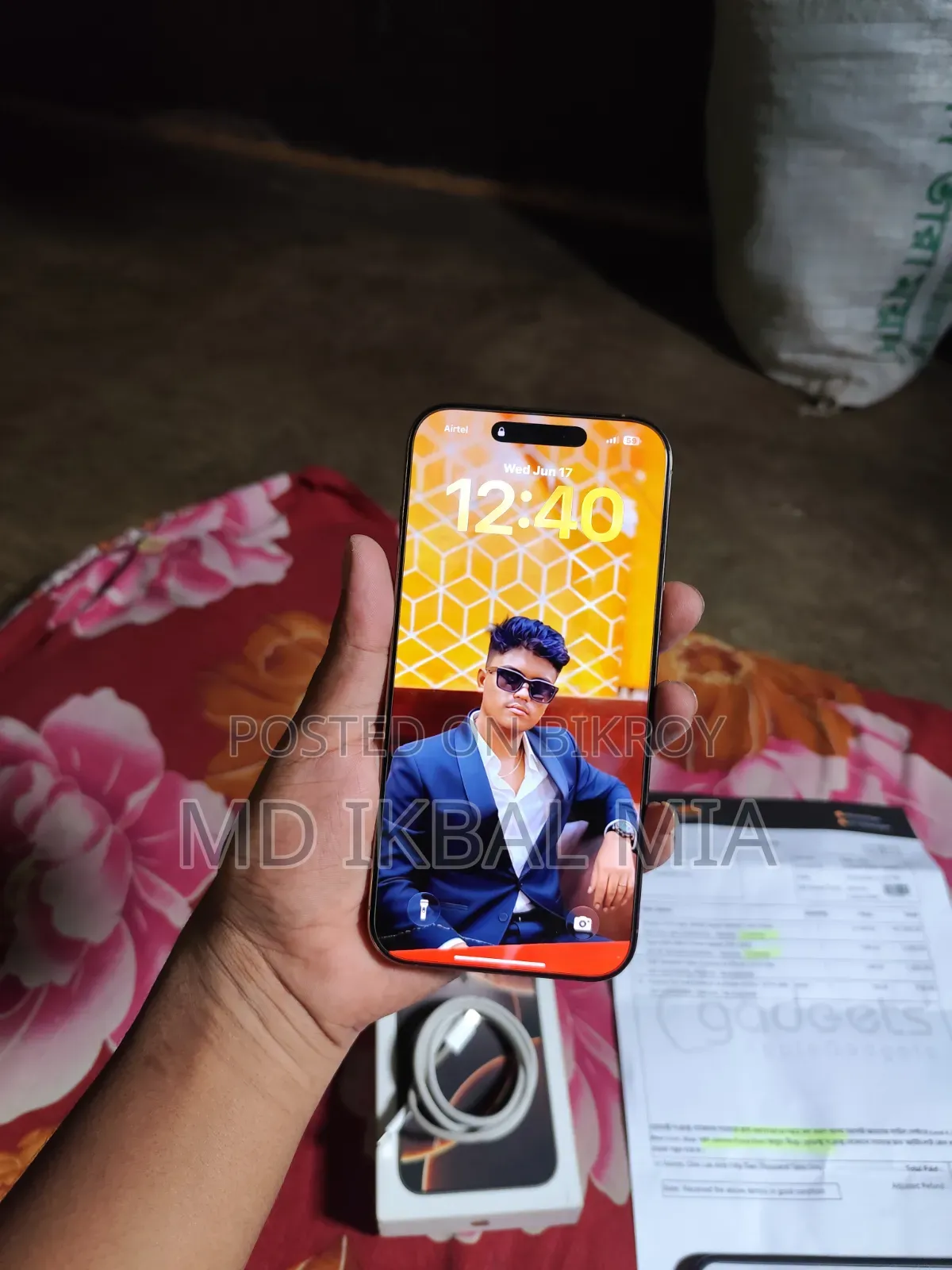 নতুন অ্যাপল আইফোন ১৬ প্রো ম্যাক্স ২৫৬ জিবি