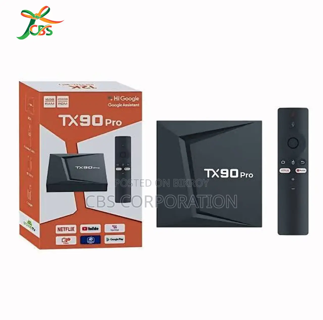 Tx90 Pro 16gb Ram/256gb Rom 
Voice Remote