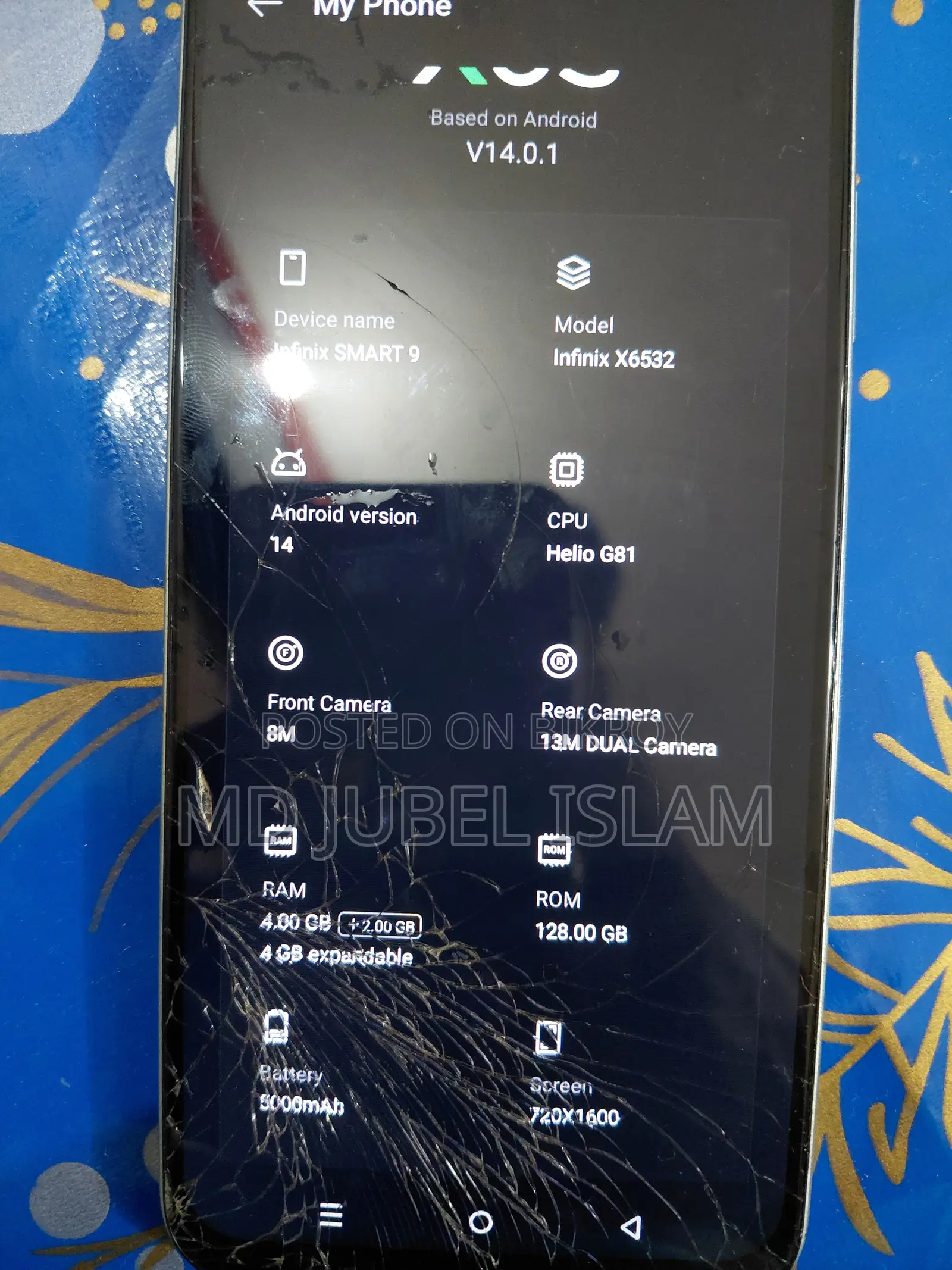 Infinix Smart 9 128 GB Gray
