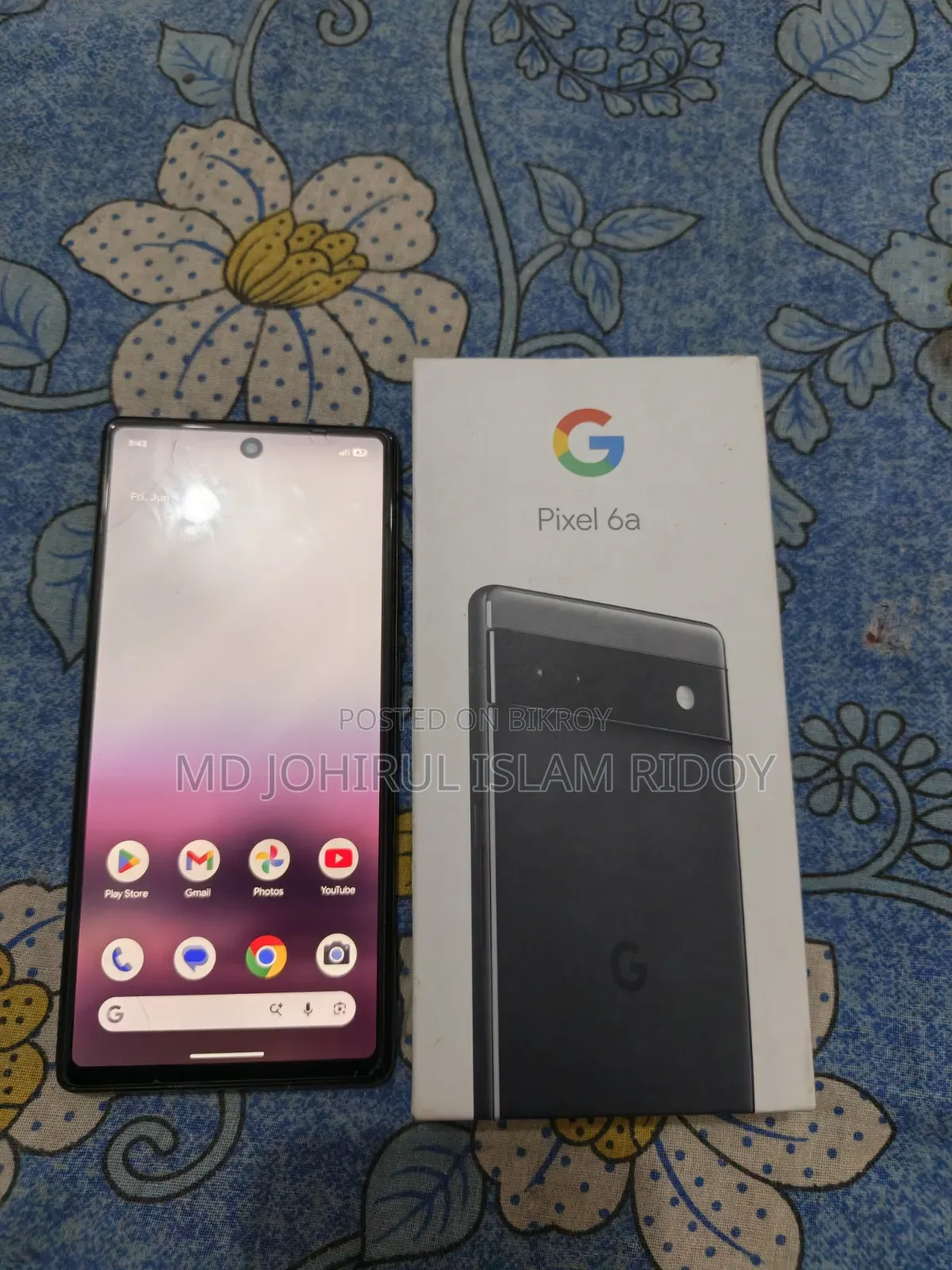 Google Pixel 6a 128 GB Black