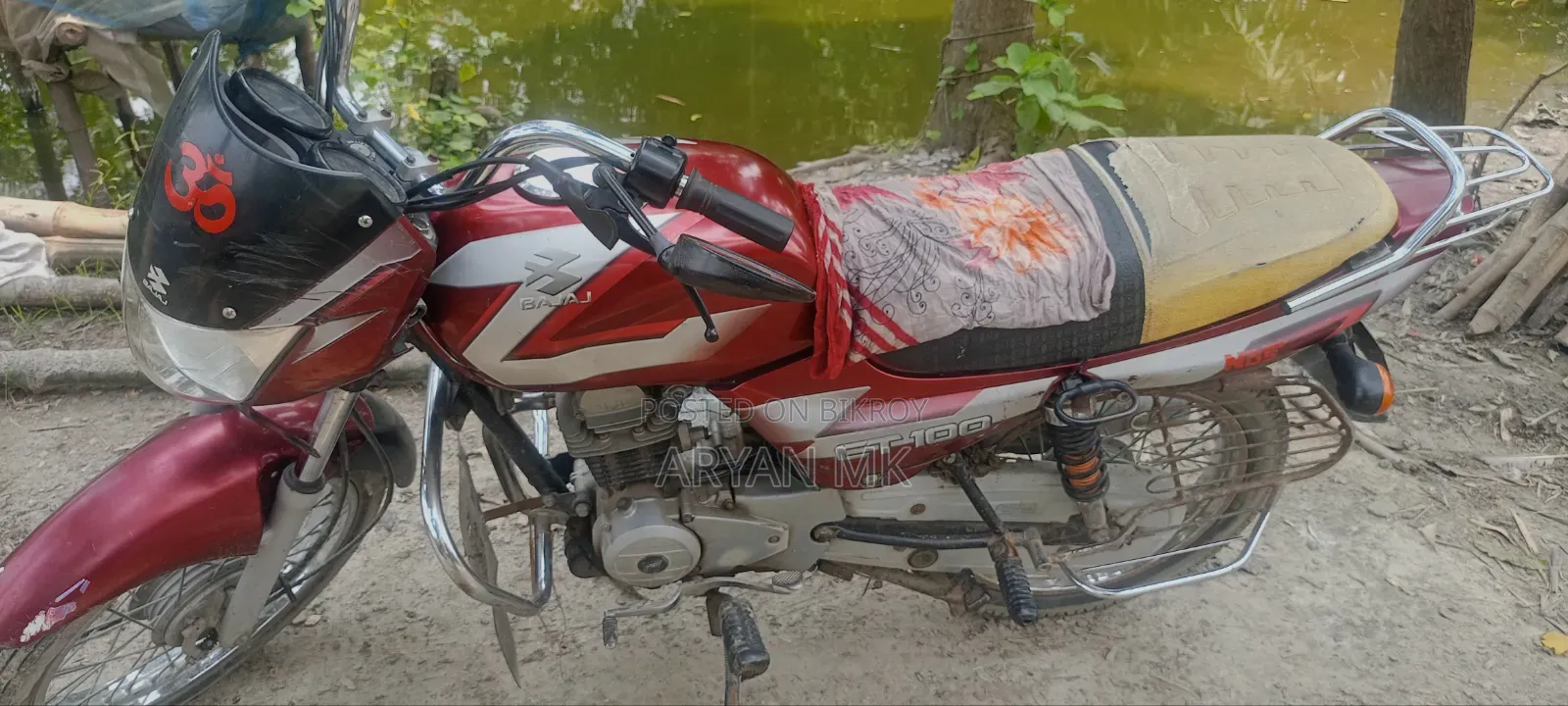 Bajaj CT 100 2018 Red